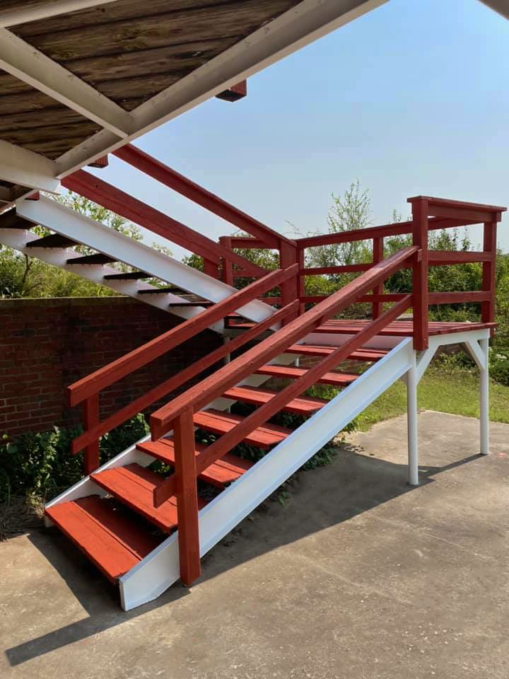 Residential Home Deck Painting